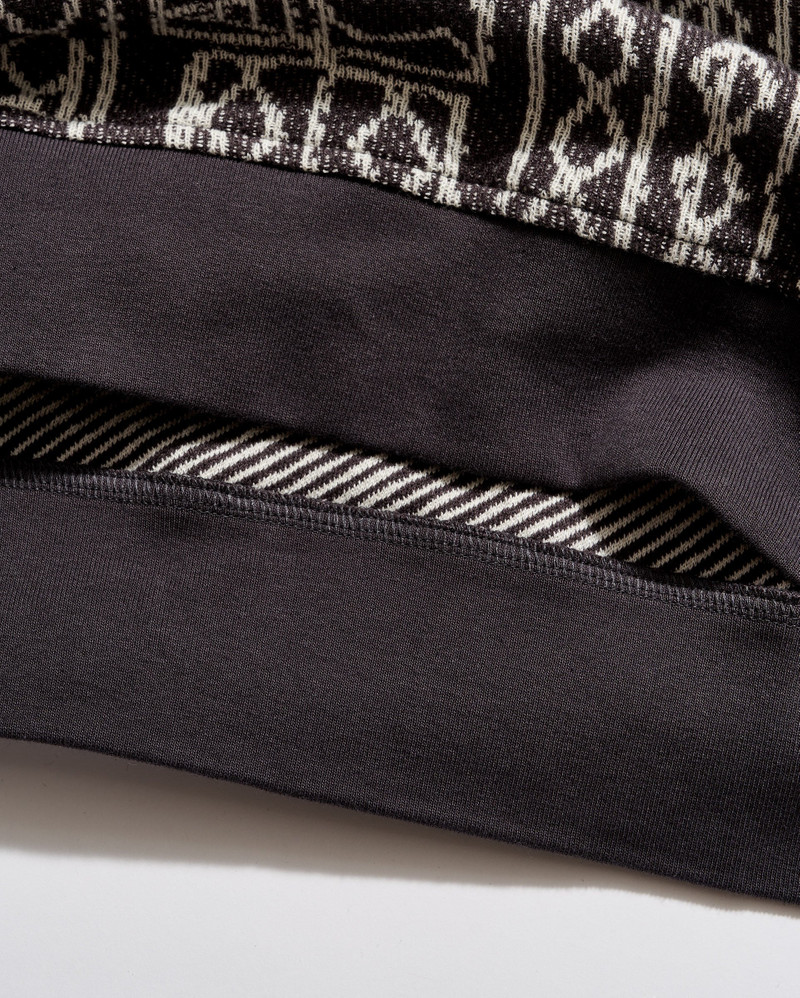 Numajiri Geo Stitch Jacquard Sweatshirt 4