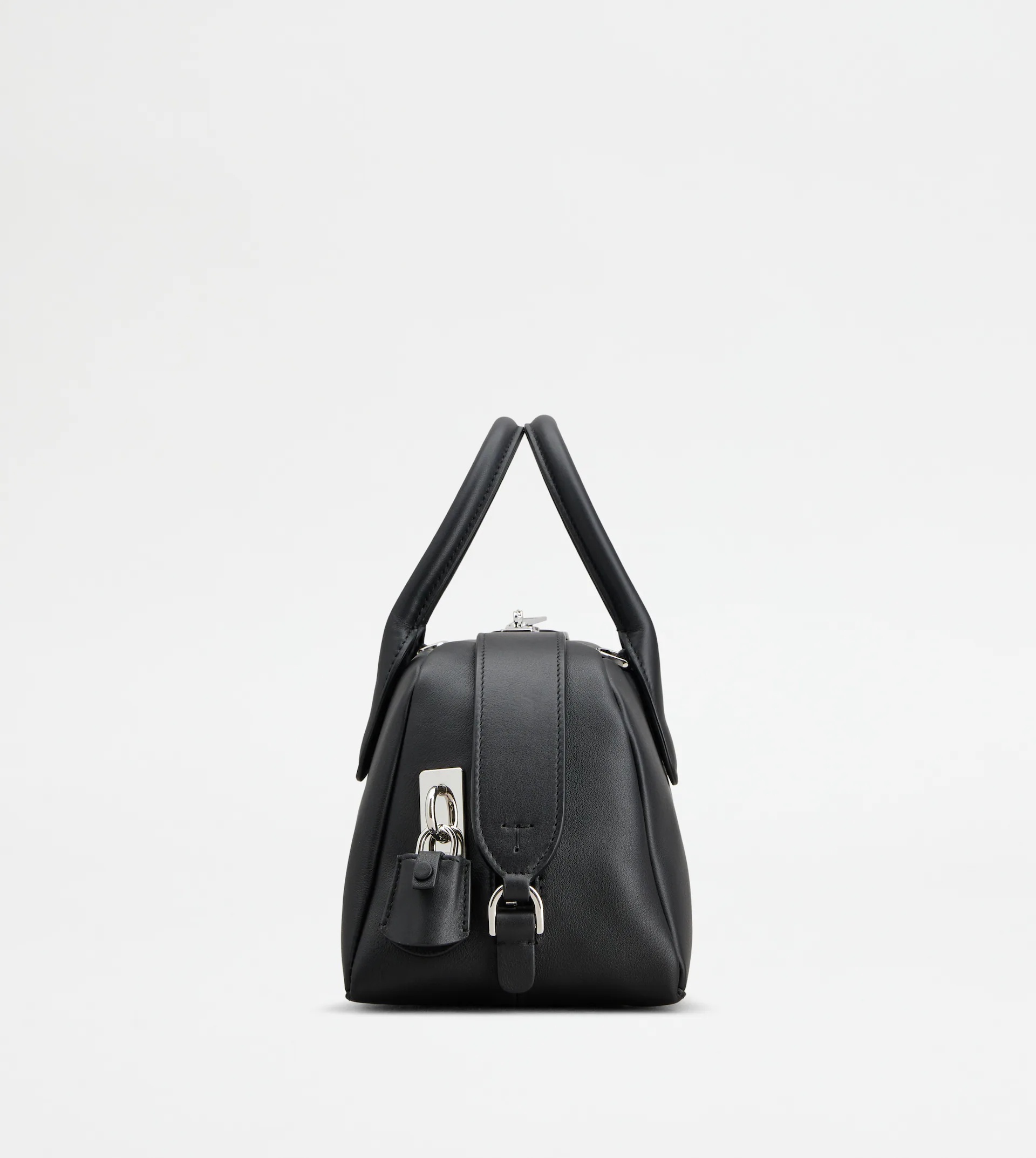 TOD'S DARSENA IN LEATHER SMALL - BLACK - 2
