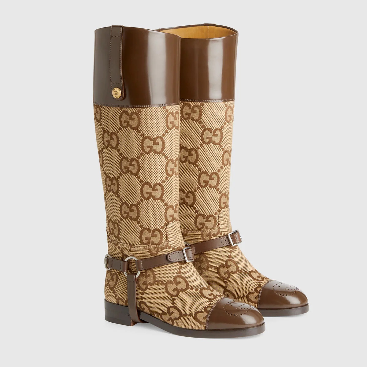 Knee-high boot with harness - 2