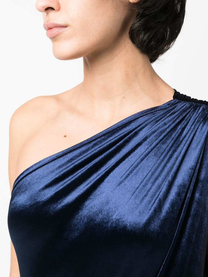 velvet one-shoulder jumpsuit 5