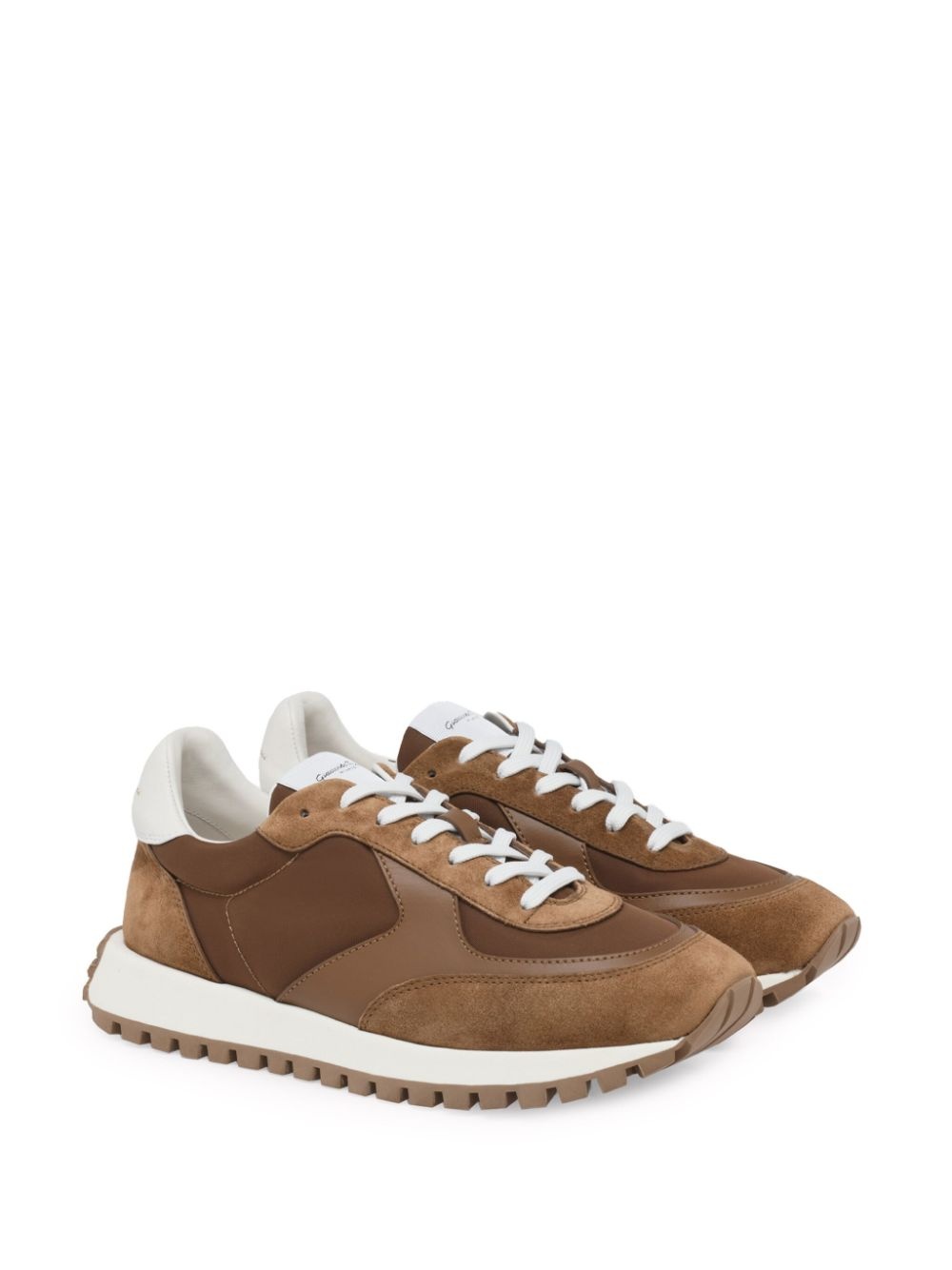 Gravel panelled sneakers - 2
