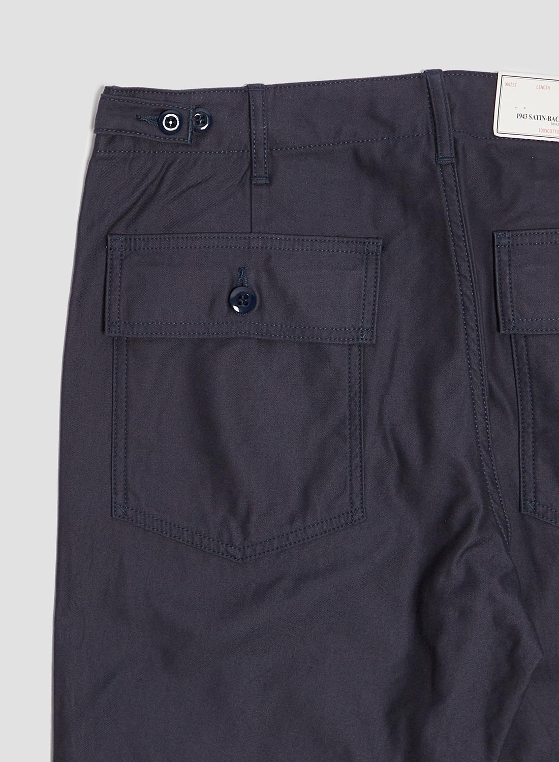 FOB Factory Baker Pants Navy - 7