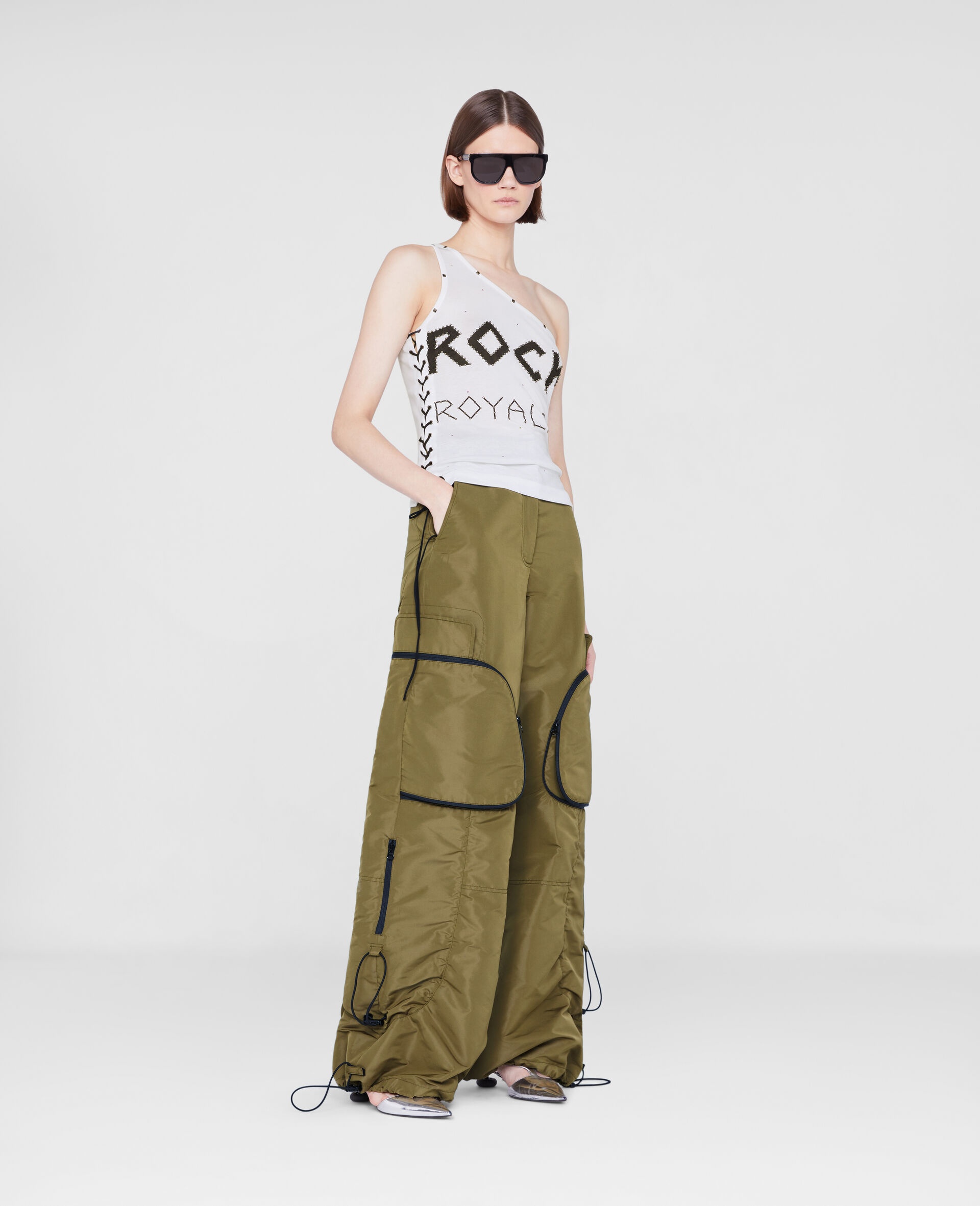 Rock Royalty One-Shoulder T-Shirts - 3