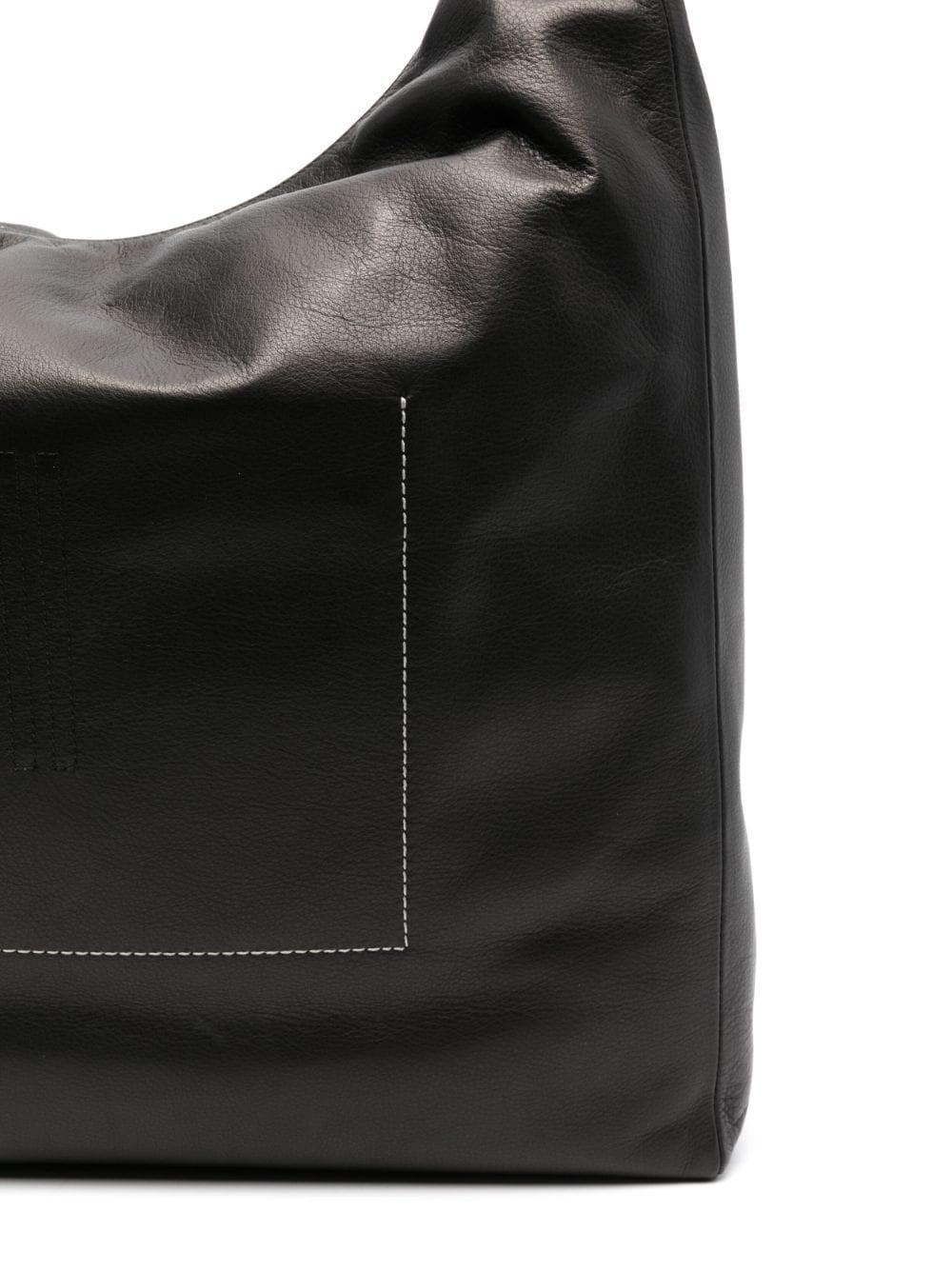Cerberus leather shoulder bag - 4