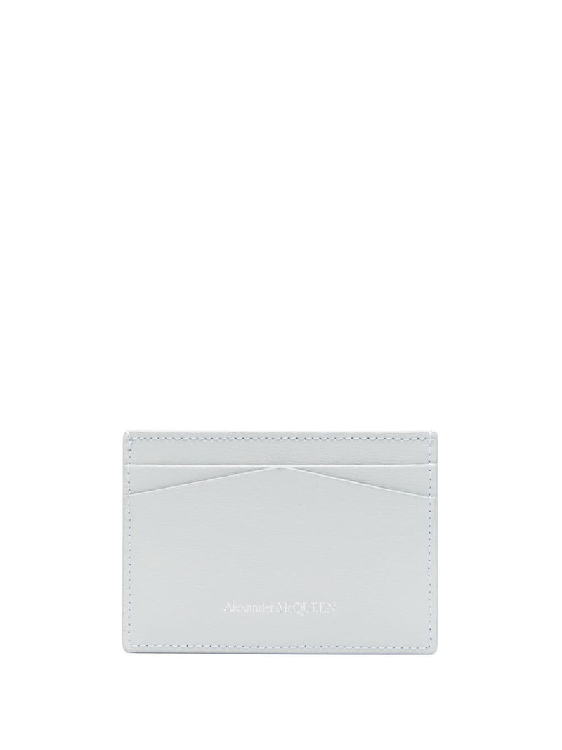 Alexander McQueen Skull leather card holder outlook