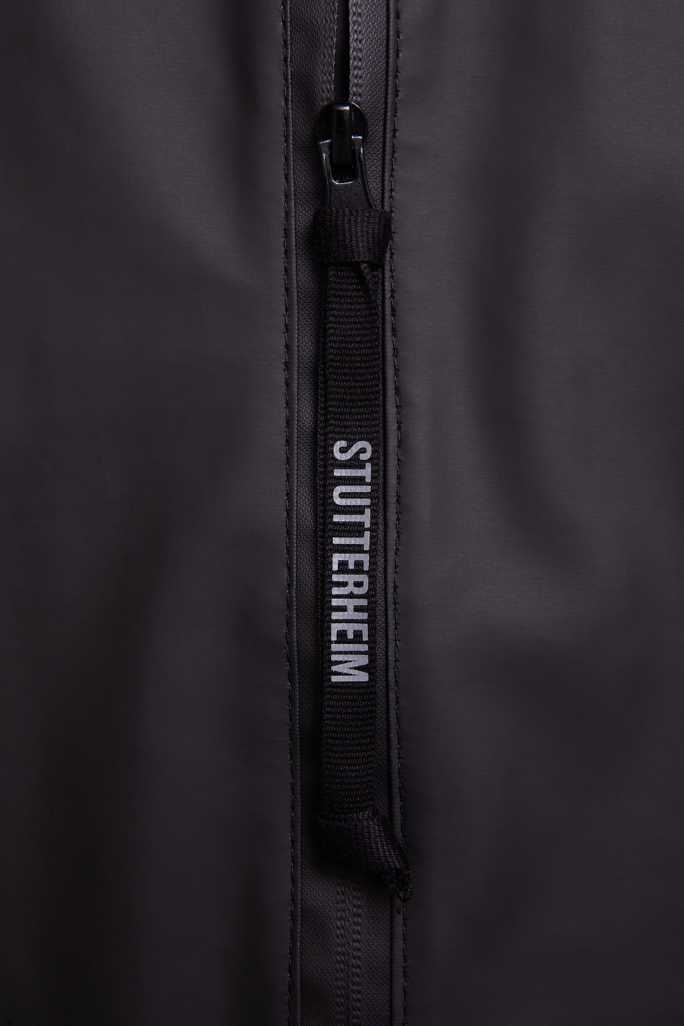 Stockholm Lightwight Zip Raincoat Black - 9
