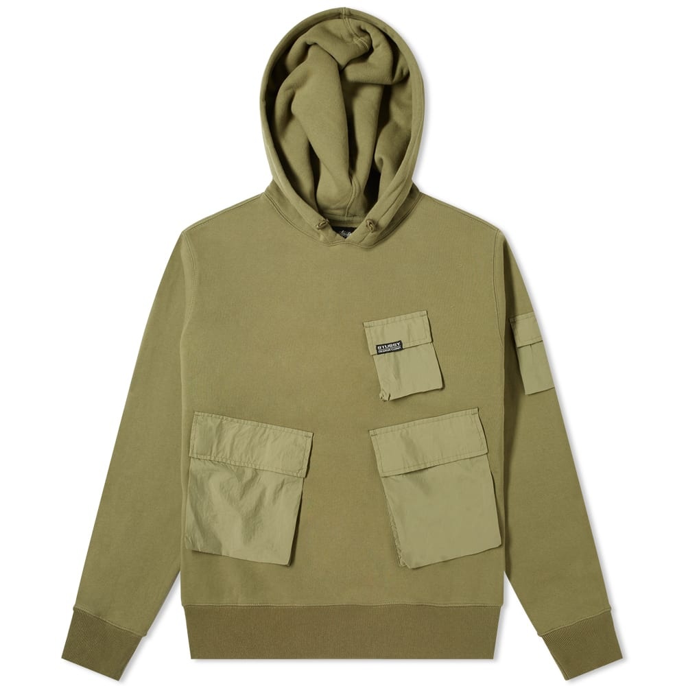 Stussy Cargo Fleece Hoody - 1