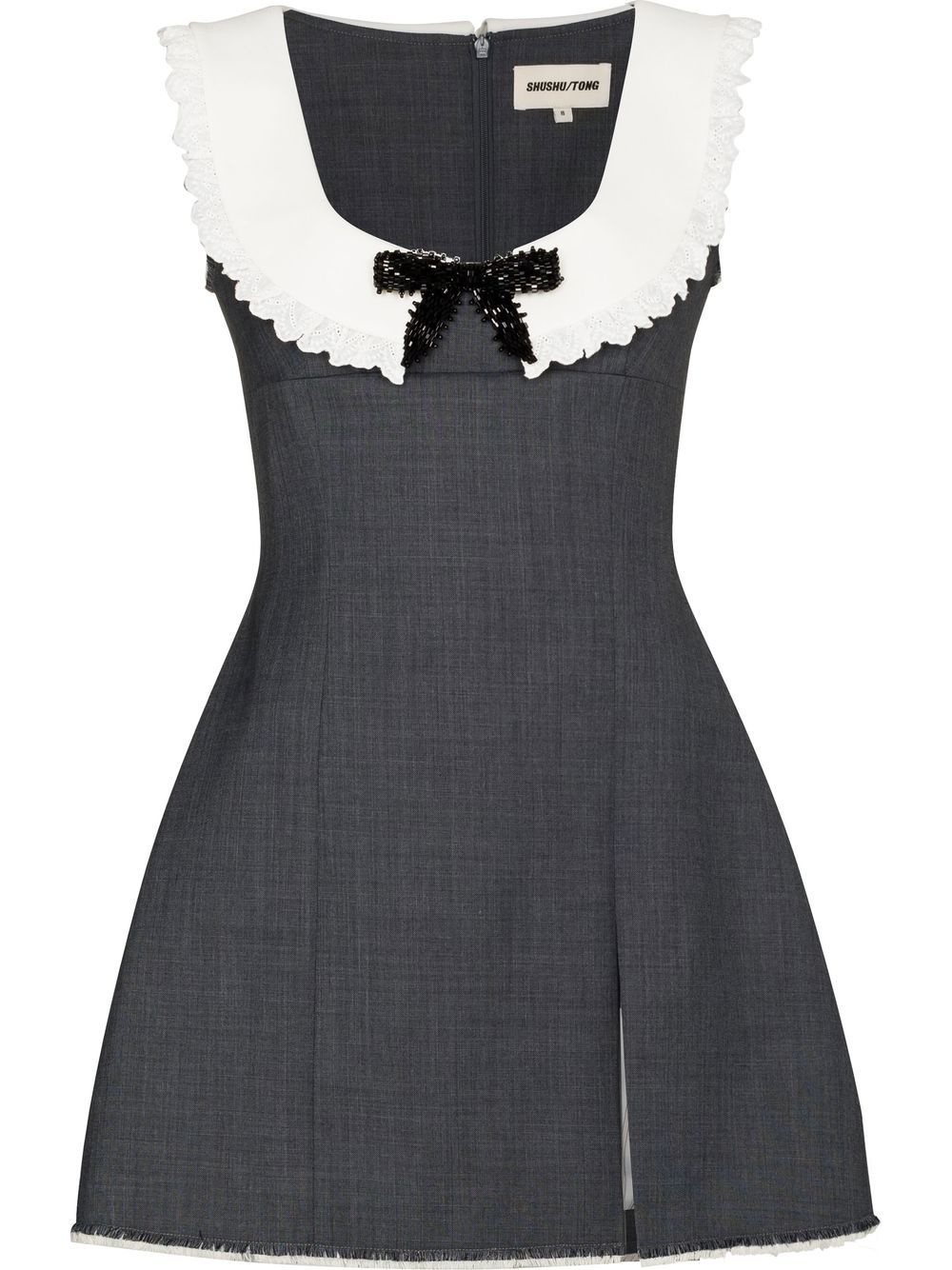 SHUSHU/TONG bow-detail sleeveless dress | REVERSIBLE