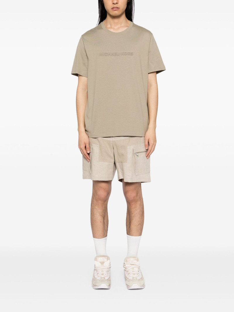 MICHAEL KORS embroidered logo T-shirt outlook