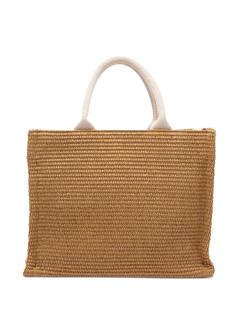 Marni medium embroidered-floral tote bag outlook