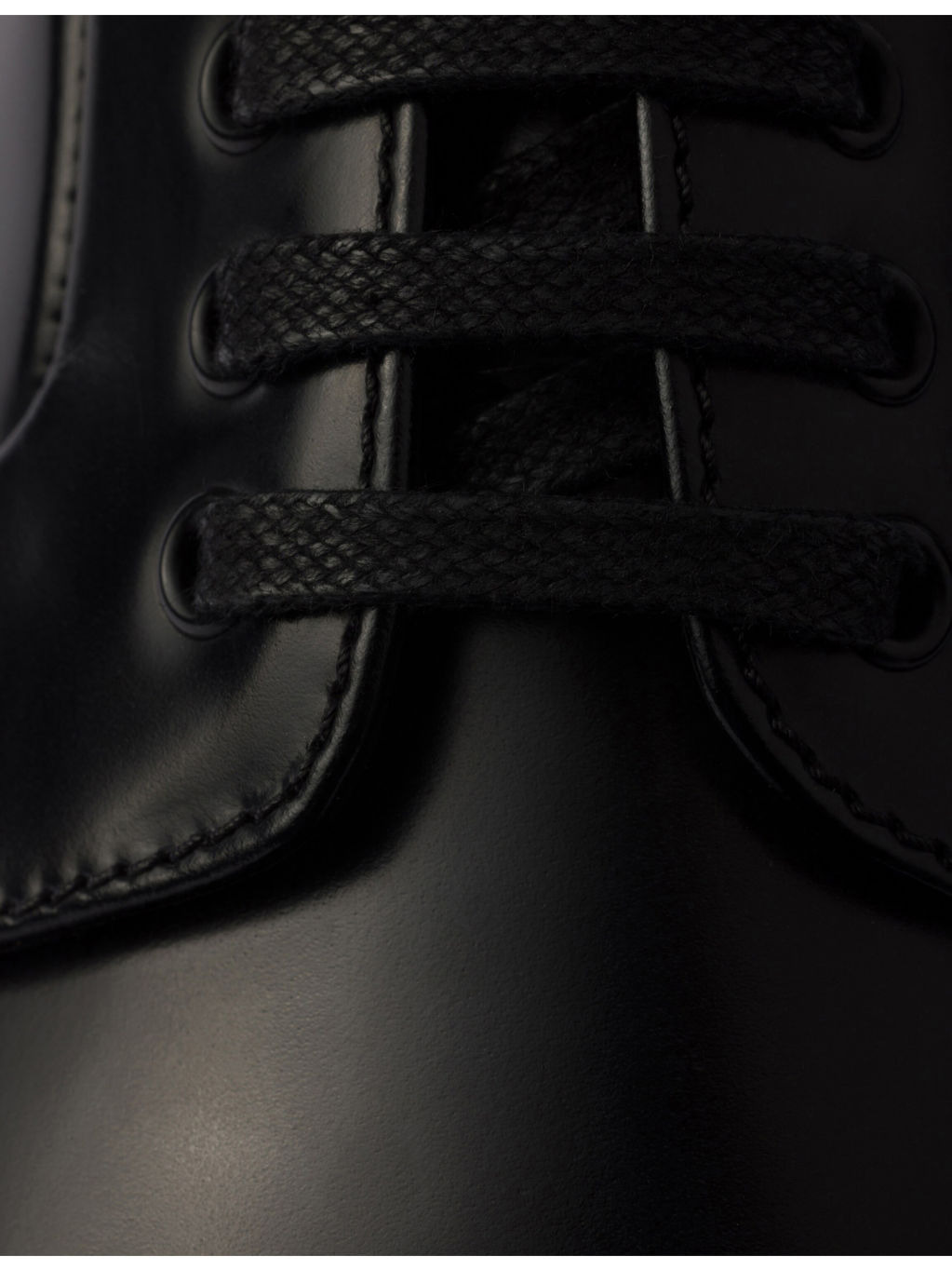 Lug-Sole Leather Derby Shoes - 6