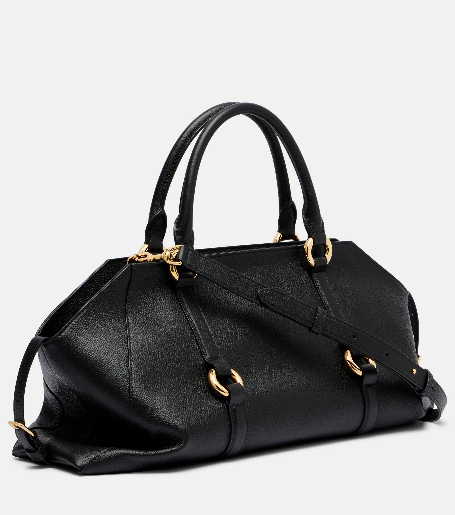 Farringdon leather tote bag - 4