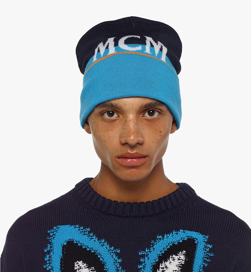 MCM MCMFormative Logo Wool Beanie outlook