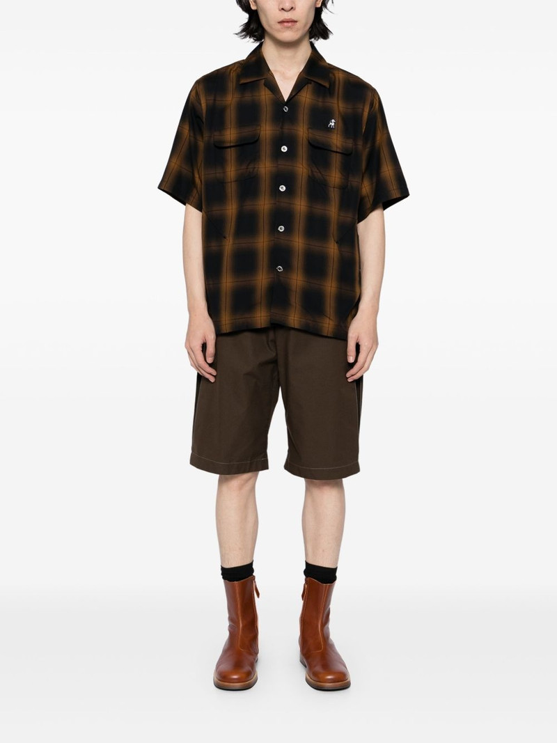 UNDERCOVER checked shirt outlook