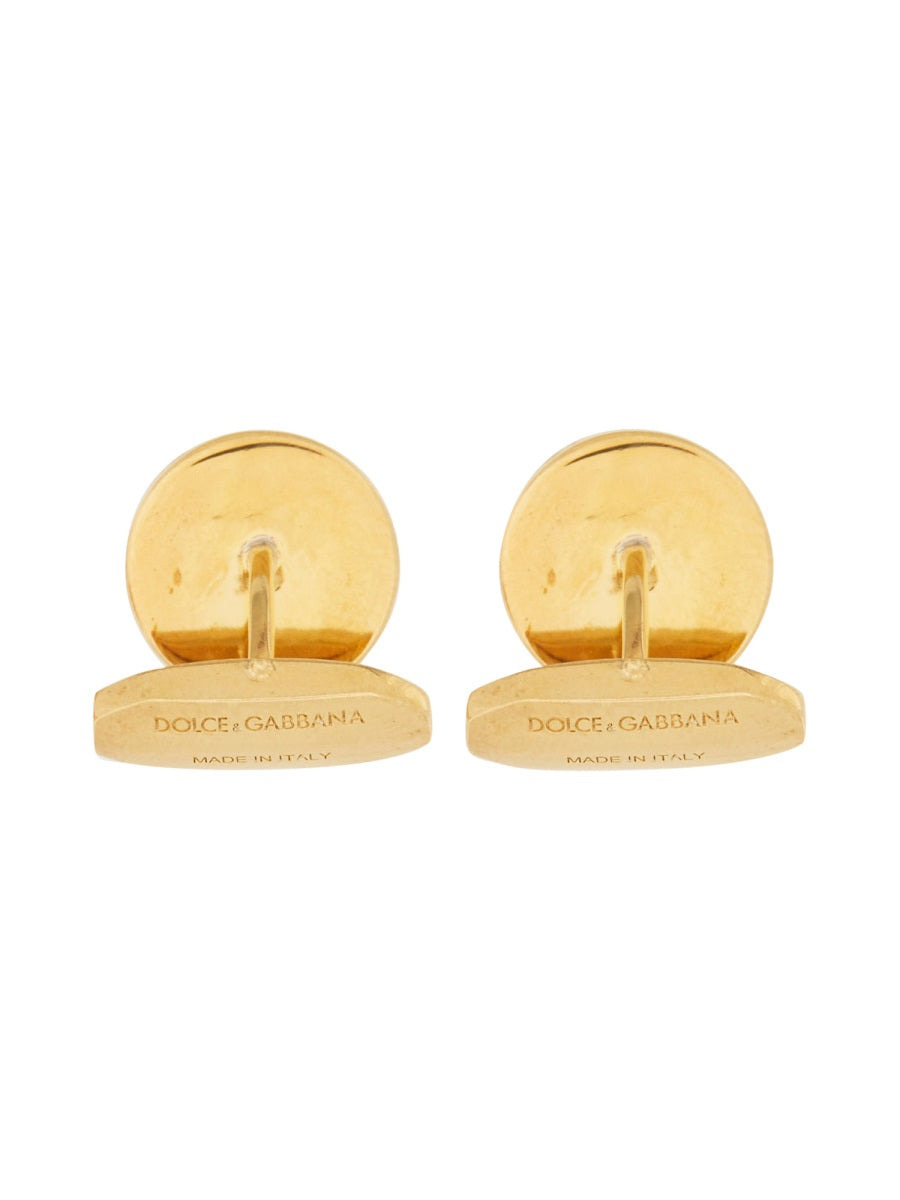 Dolce & Gabbana Men Cufflinks With Logo - 2