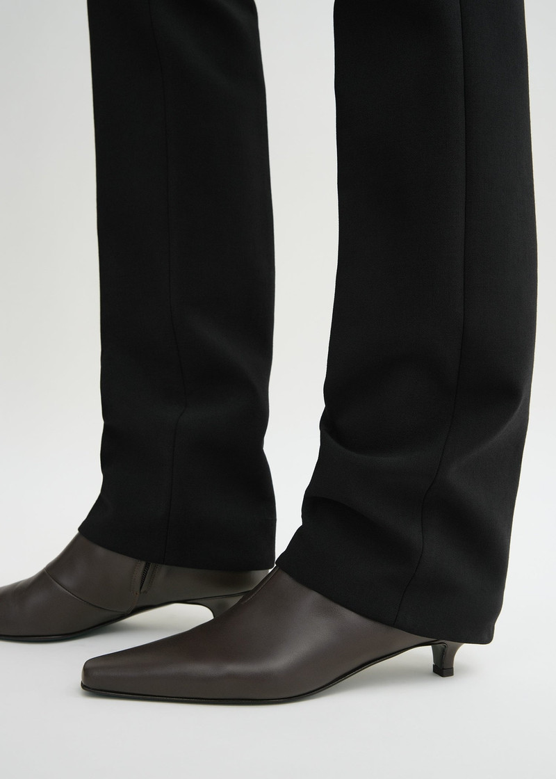Totême The Slim Ankle Boot bark outlook