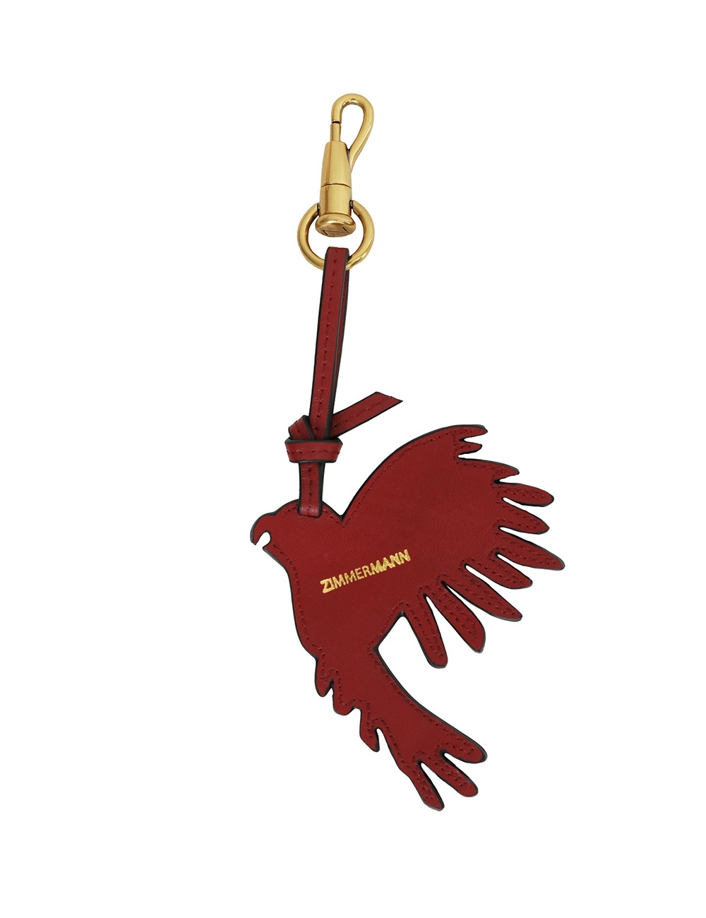 LEATHER PARROT KEYCHARM - 2