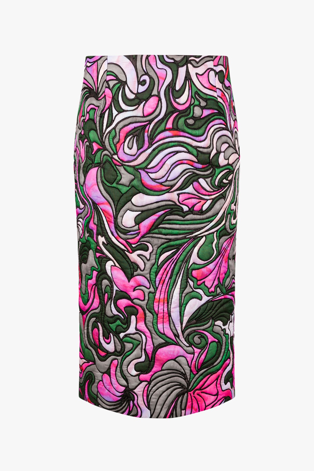 PRINTED COTTON SKIRT - 1