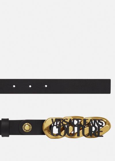VERSACE JEANS COUTURE Logo Chain Belt outlook