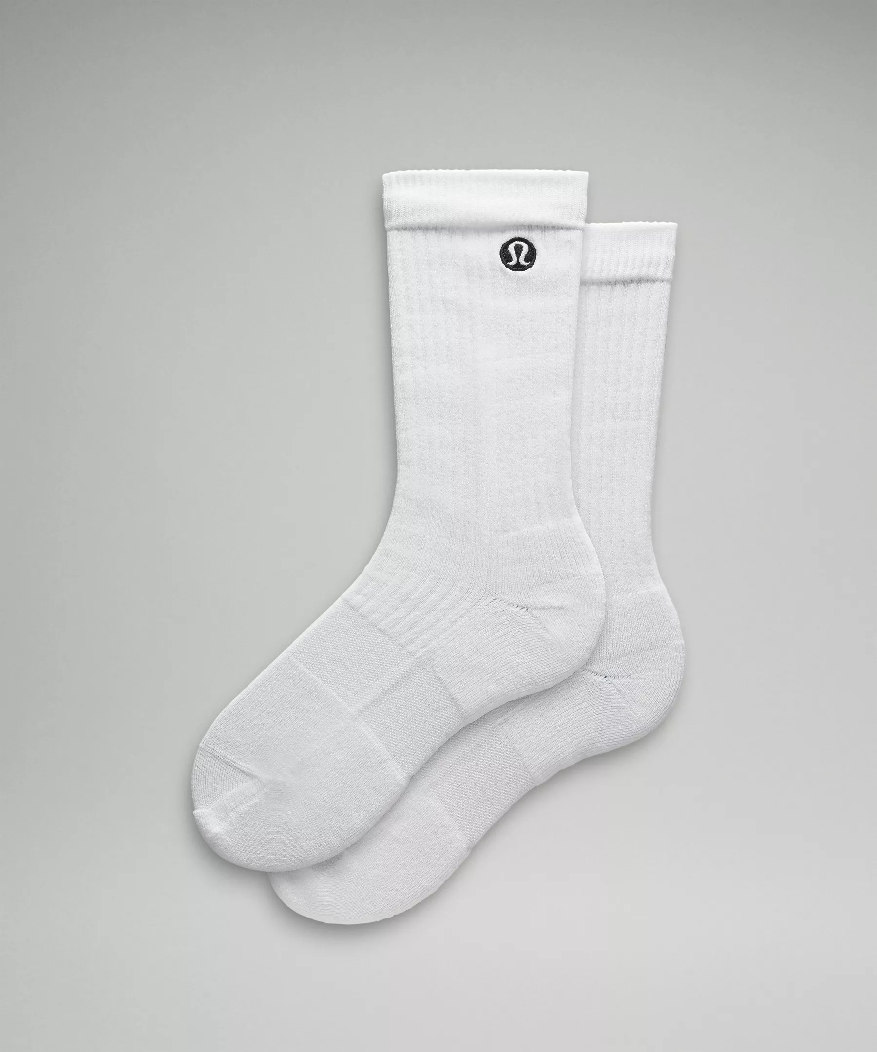 Men's Daily Stride Ribbed Comfort Crew Socks - 1