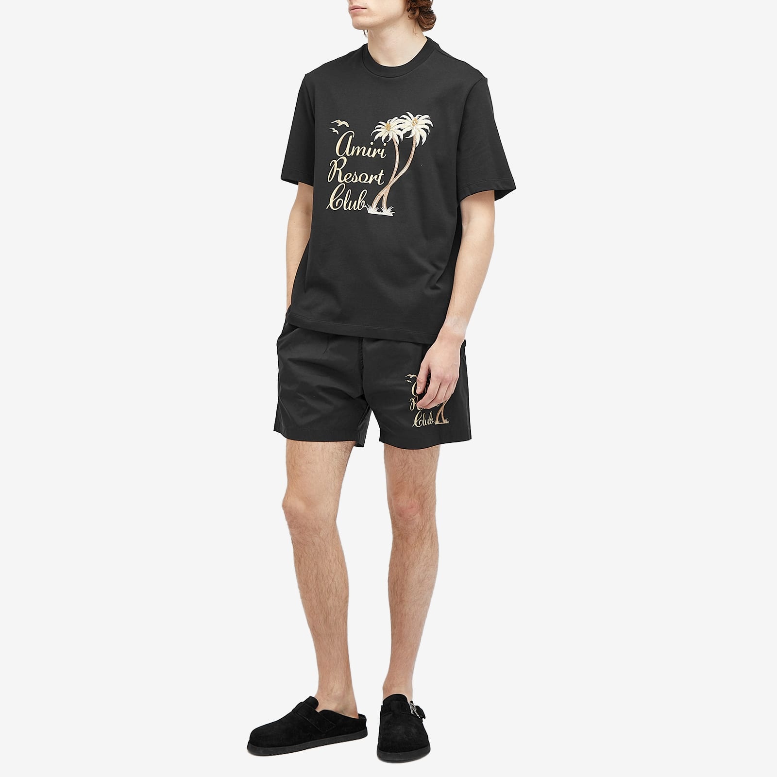【AMIRI】Resort Club Tシャツ ★ コットン生地 リゾートライク AMIRI Resort Club Tee | italist