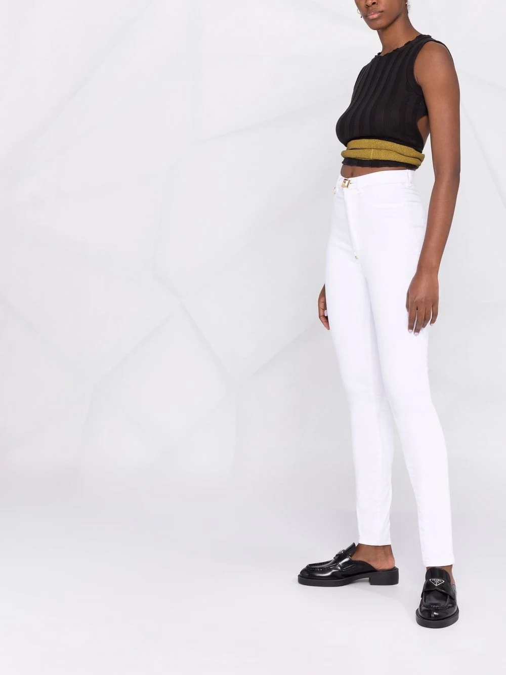 super high waist jeggings - 4