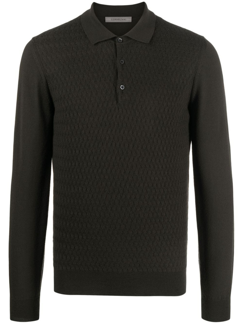 virgin wool polo shirt 1