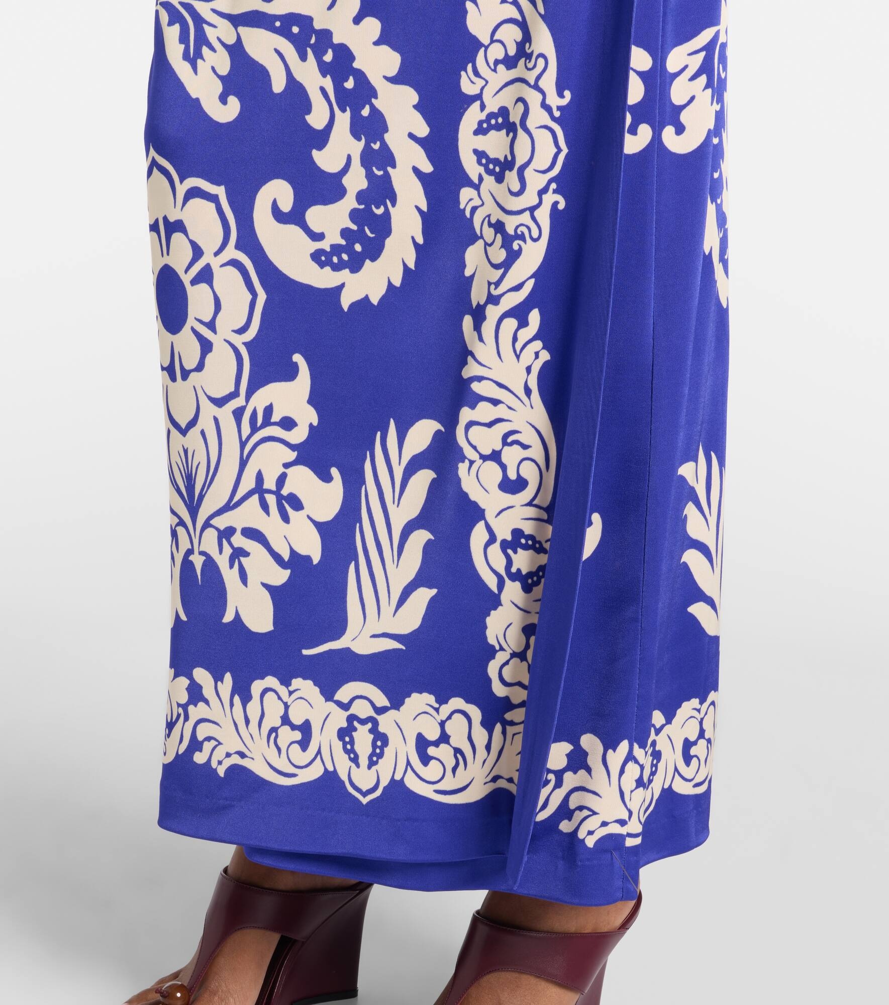 Paisley printed maxi dress - 5