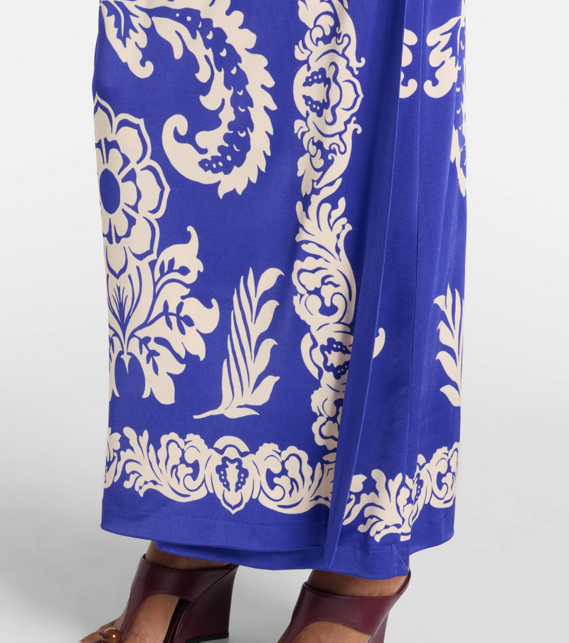 Paisley printed maxi dress 5