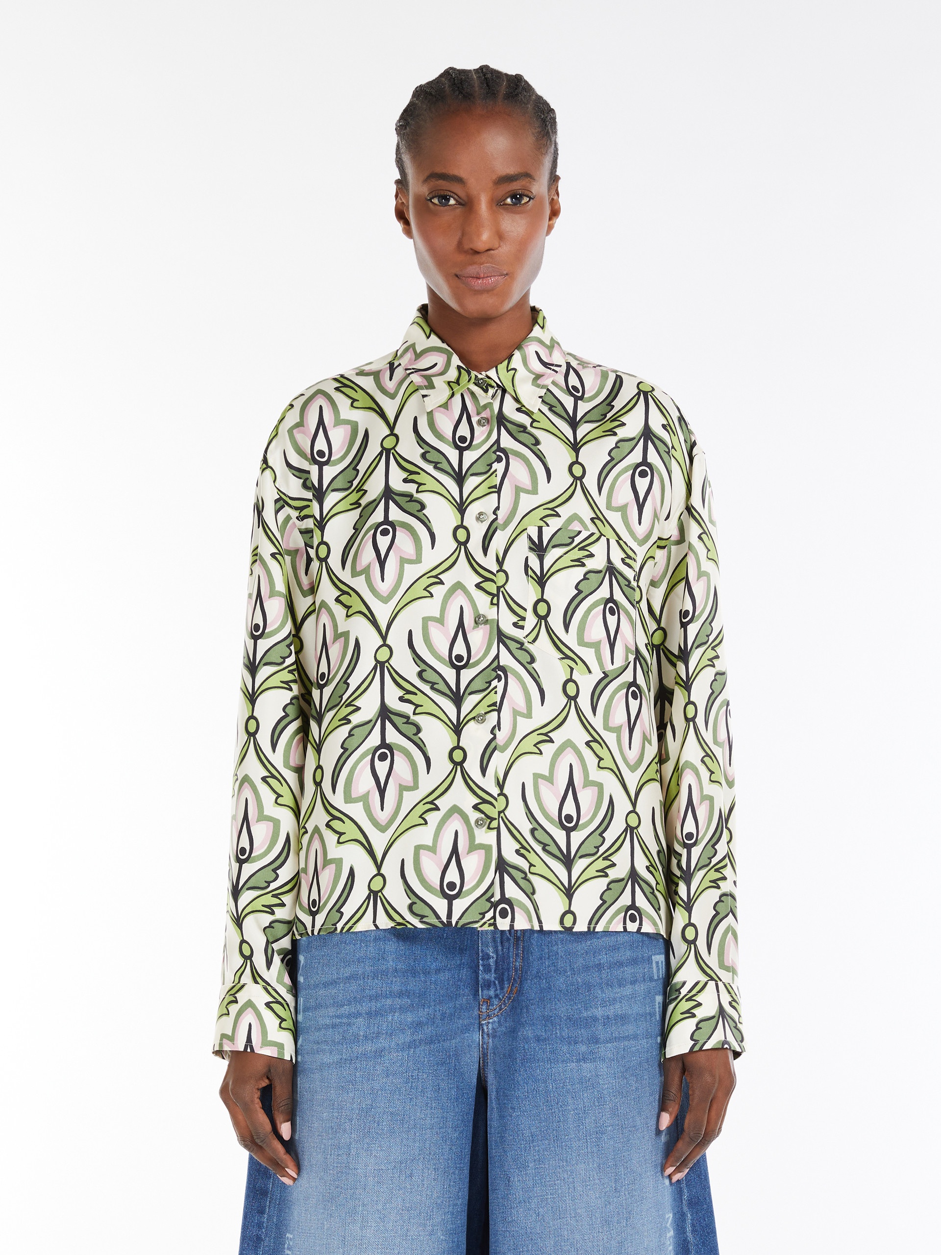 ENFASI Silk twill shirt - 3