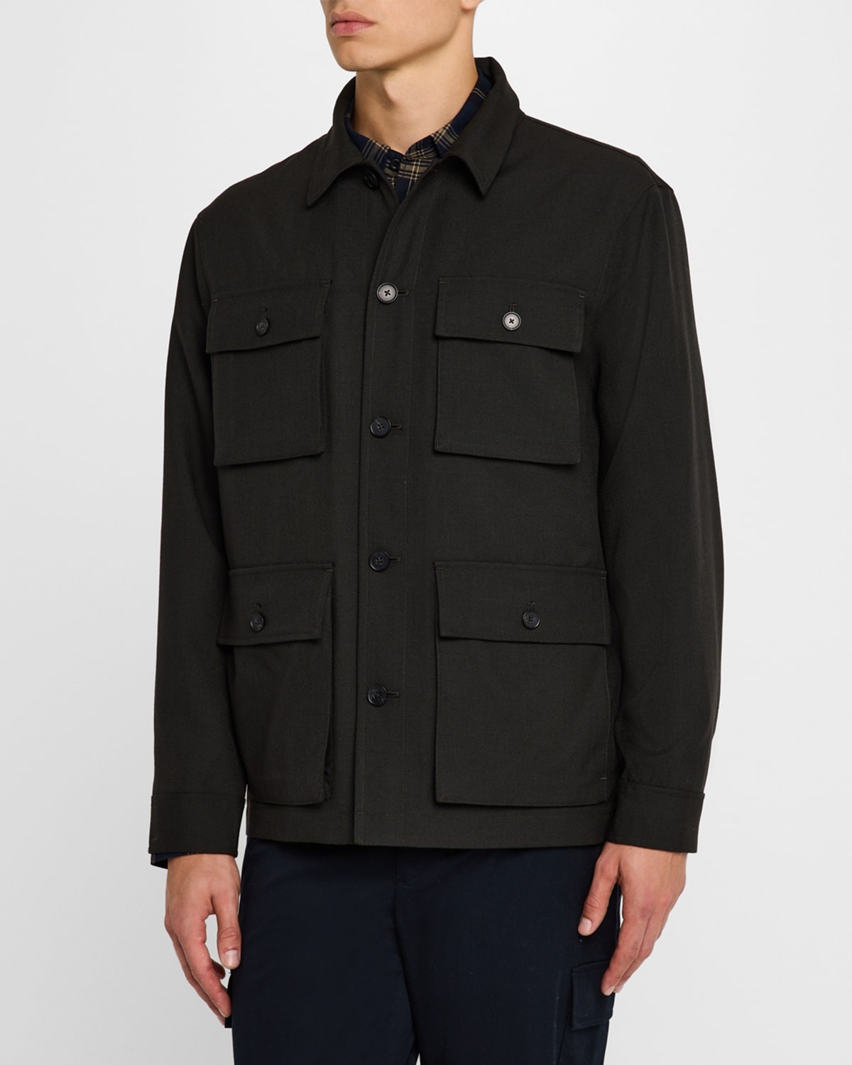 Men's Tropical Wool Field Jacket - 4