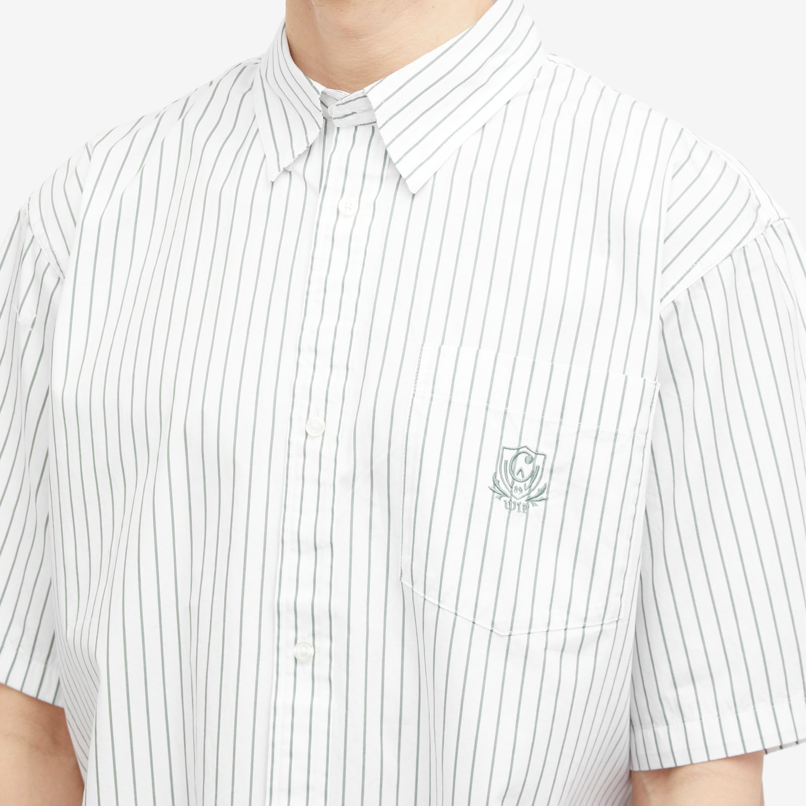 Carhartt WIP Linus Short Sleeve Stripe Shirt - 5