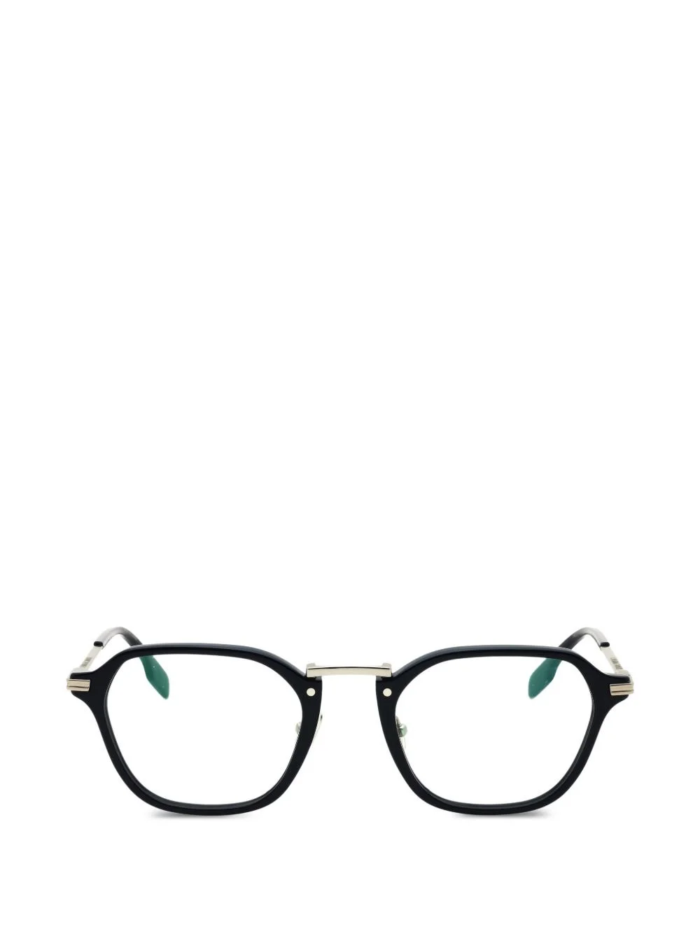 geometric-frame glasses - 1