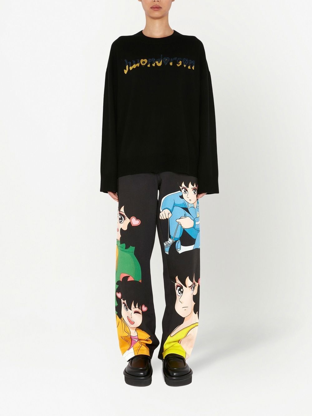 x Run Hany logo-embellished jumper - 2