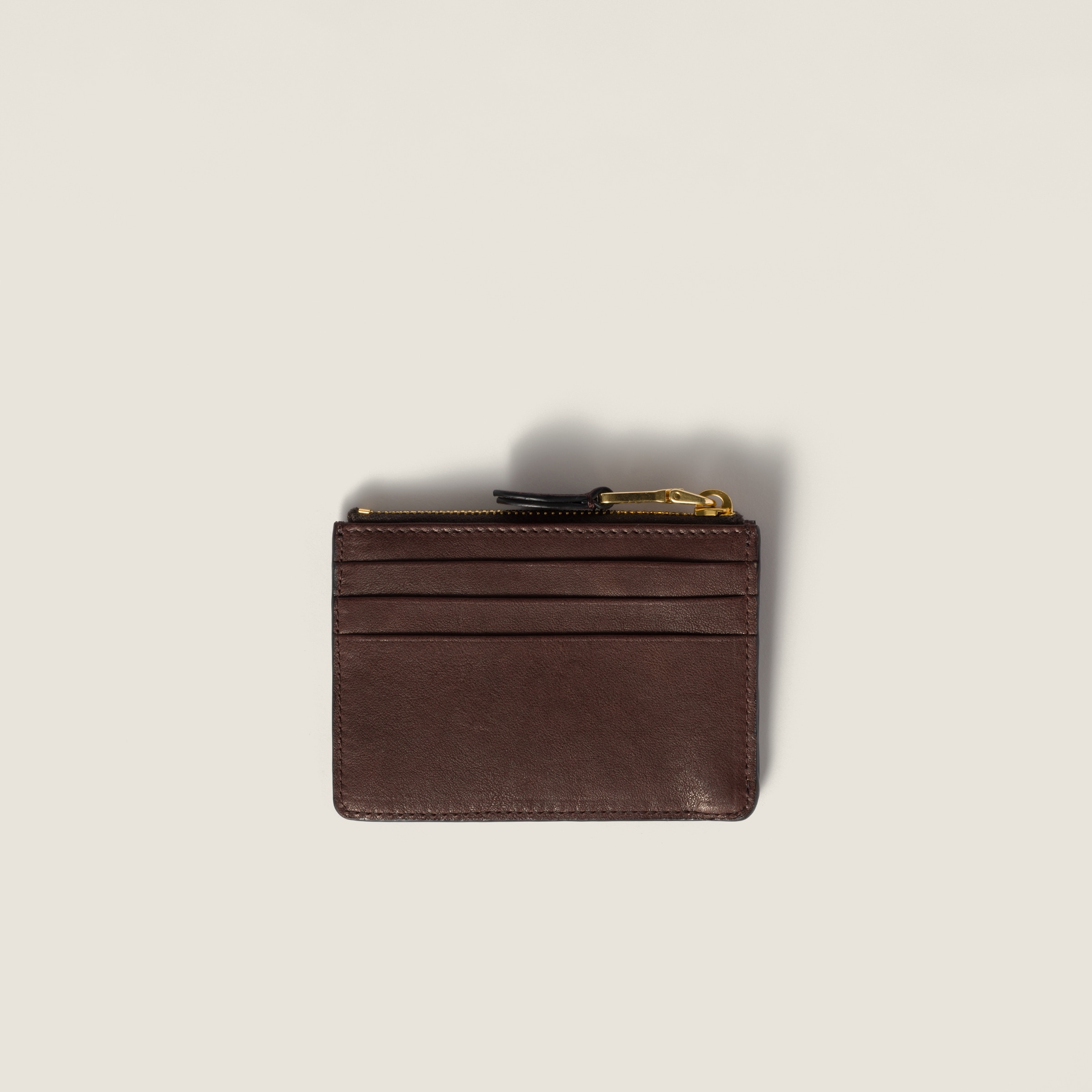 Nappa leather card holder - 2