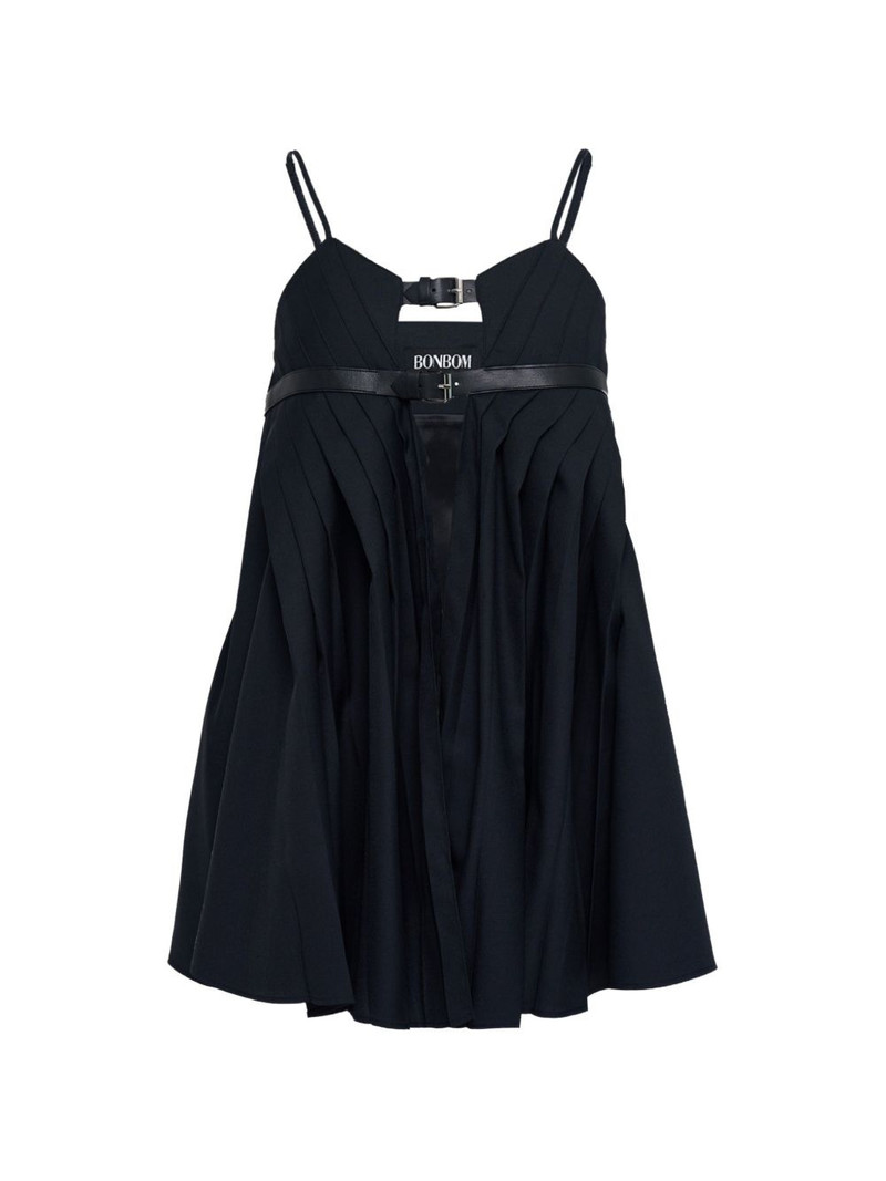 BONBOM Lantern duo-buckle top outlook