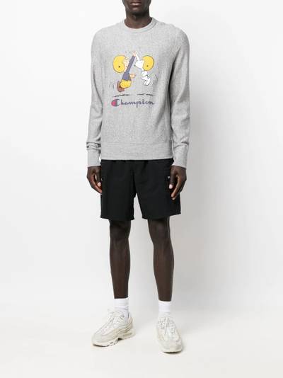 Champion Snoopy-print logo sweatshirt outlook