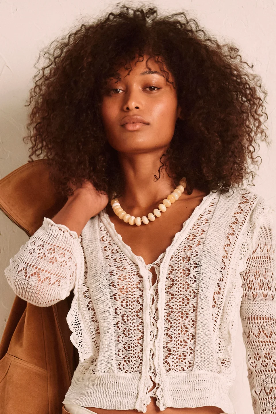 Sabina Semiprecious Stone Choker - 1