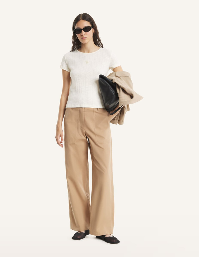 Maison Kitsuné BABY FOX POINTELLE TEE-SHIRT outlook