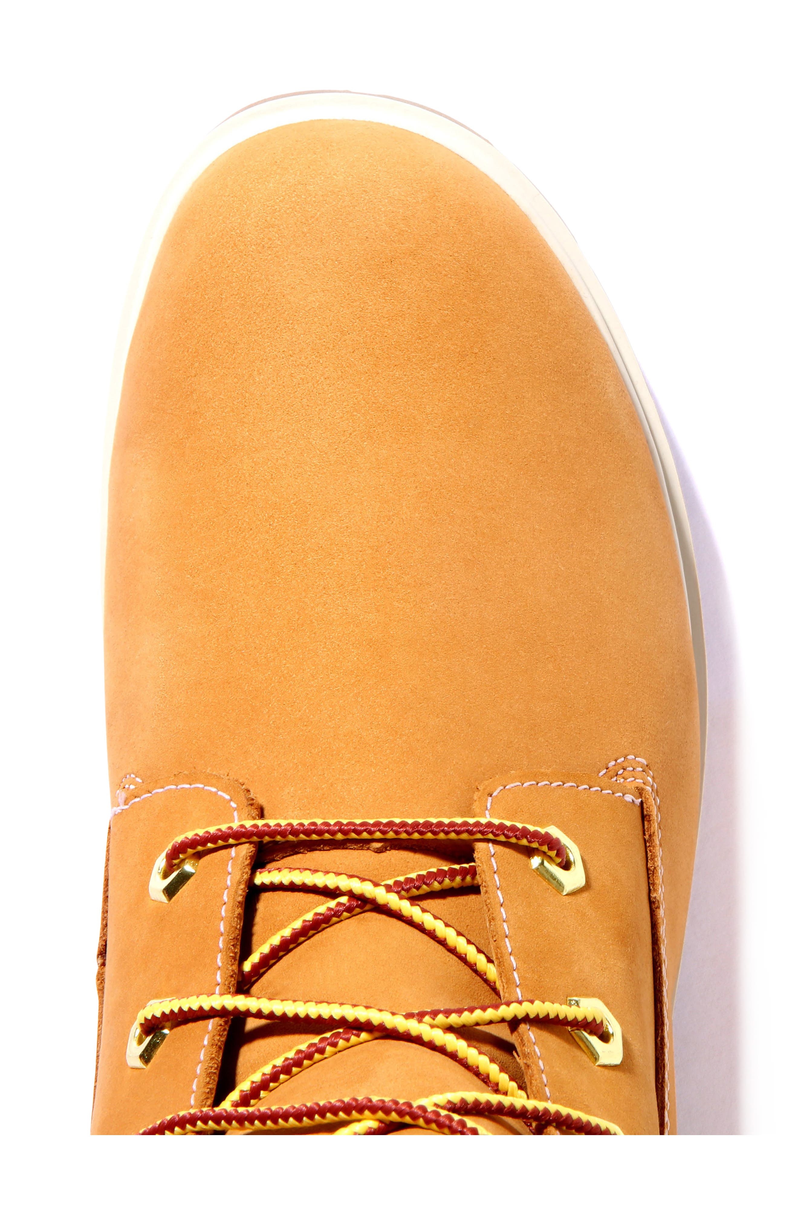 Timberland Premium 14-Inch Lace-Up Waterproof Boot in Wheat at Nordstrom - 5