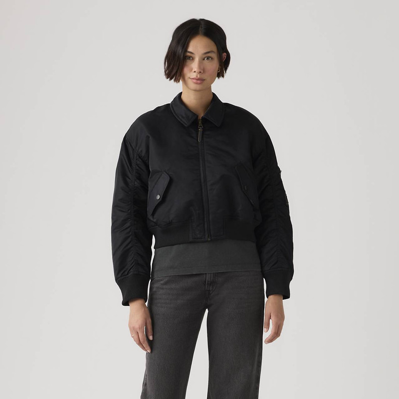 BOWIE CROPPED BOMBER JACKET 3