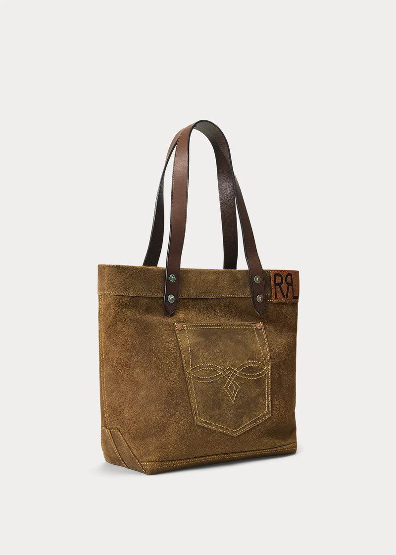 RRL by Ralph Lauren Limited-Edition Suede Tote outlook