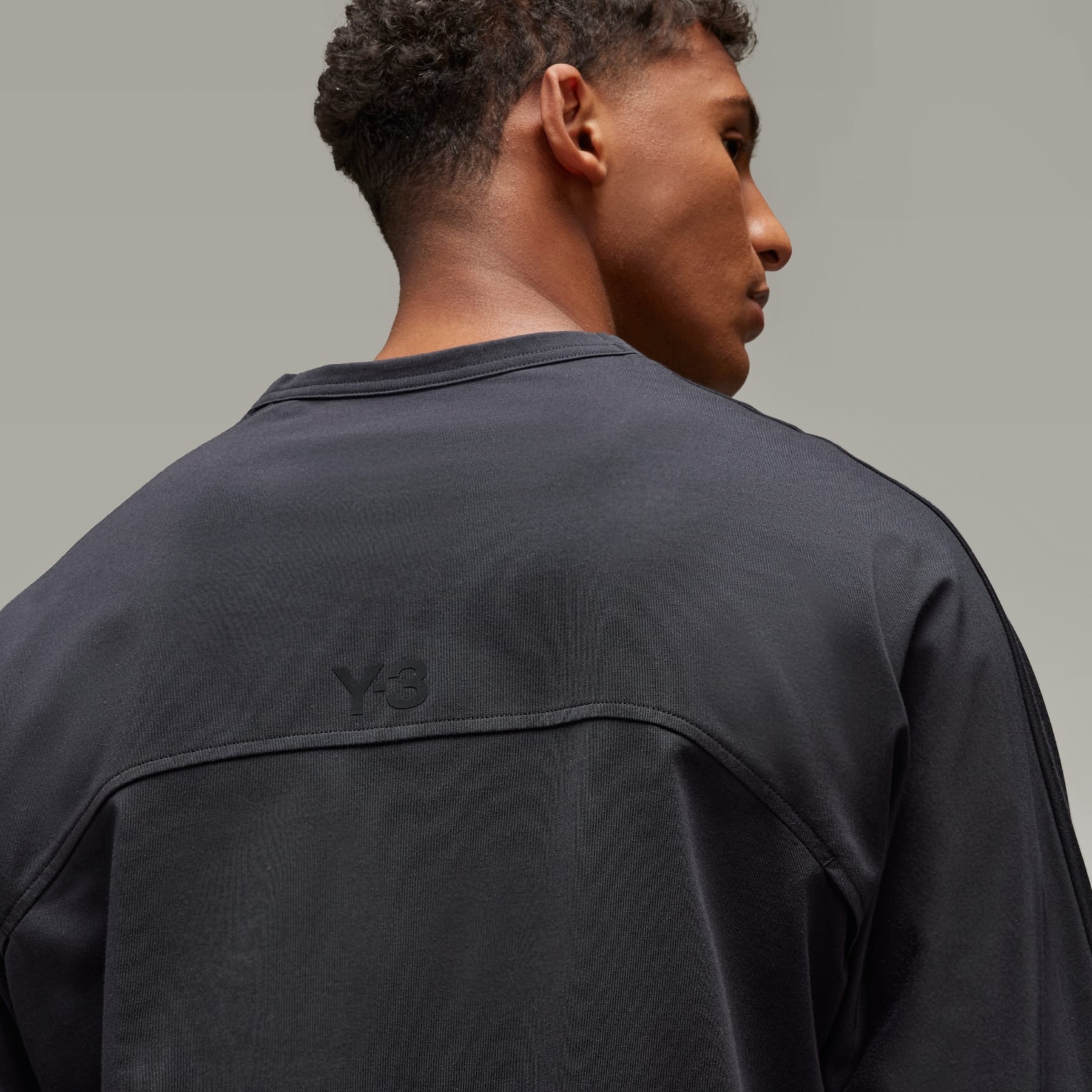 Y-3 Mesh Stripes Long Sleeve Tee - 6