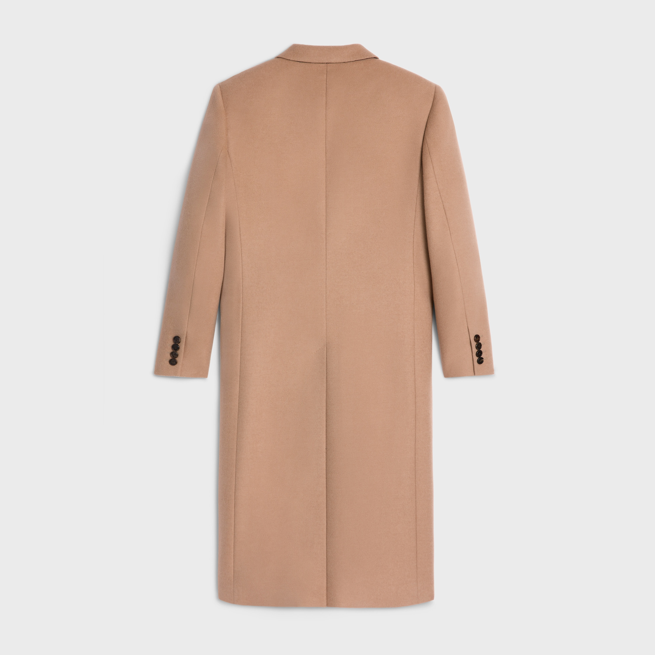 chesterfield coat in camel cloth - 2
