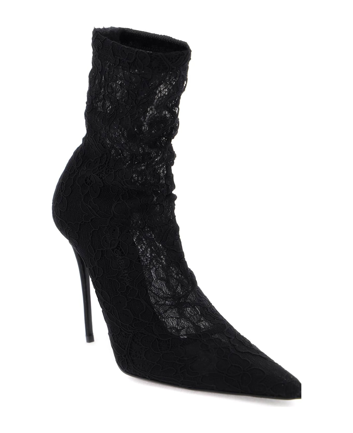 Lace Ankle Boots - 4