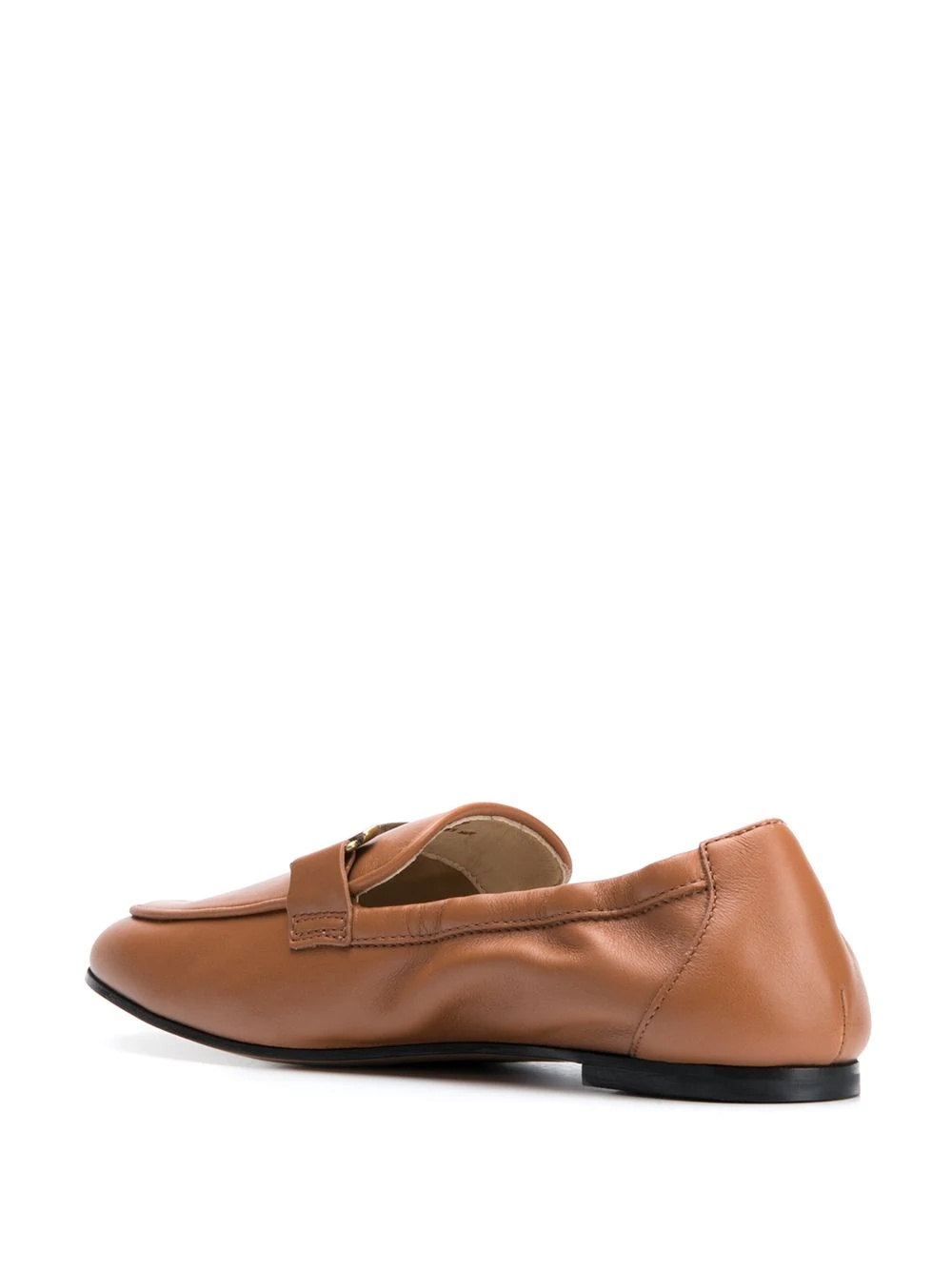 double-T leather loafers - 3