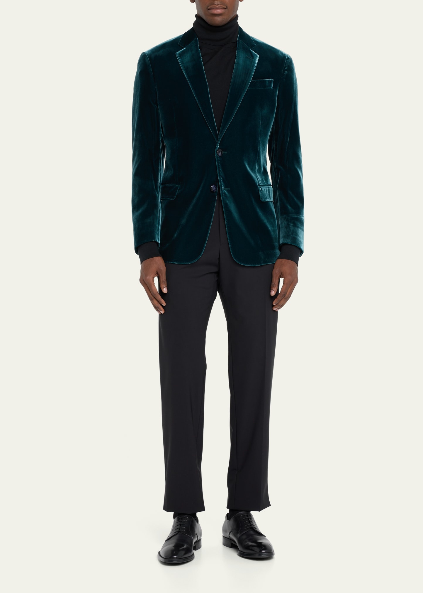 Men's Velvet Sport Coat - 2