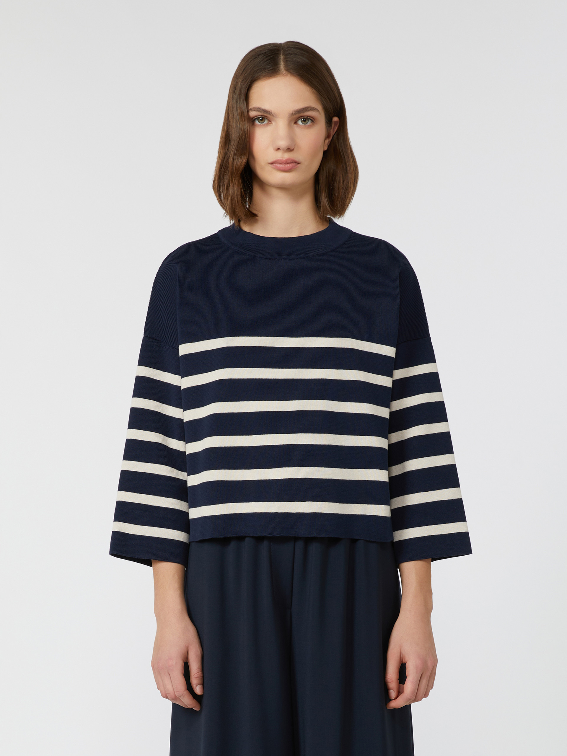 PINIDE Regular-fit cotton yarn sweater - 3
