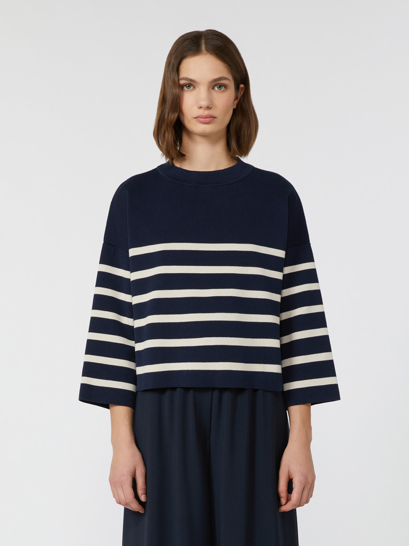 PINIDE Regular-fit cotton yarn sweater 3