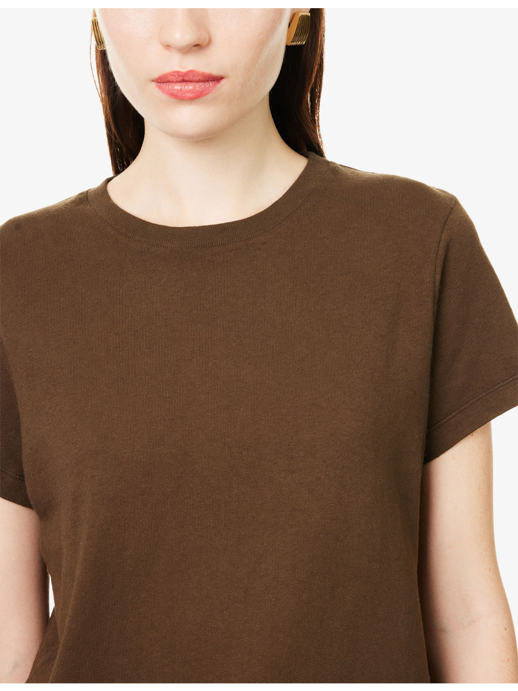 Emmylou Short-Sleeves Cotton-Jersey T-Shirt - 5